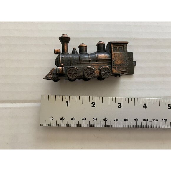 Die Cast Brass Train Pencil Sharpener Caboose Vintage 4 in - Picture 1 of 4